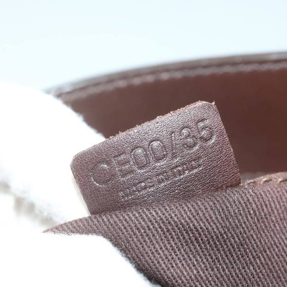 CELINE Dark Brown Boogie Hand Bag - Picture 14 of 16